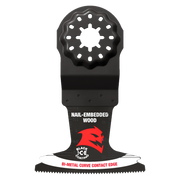 Diablo DOS250BW10 2-1/2 in. Starlock Bi-Metal Oscillating Blade for Nail-Embedded Wood - 10 Pack