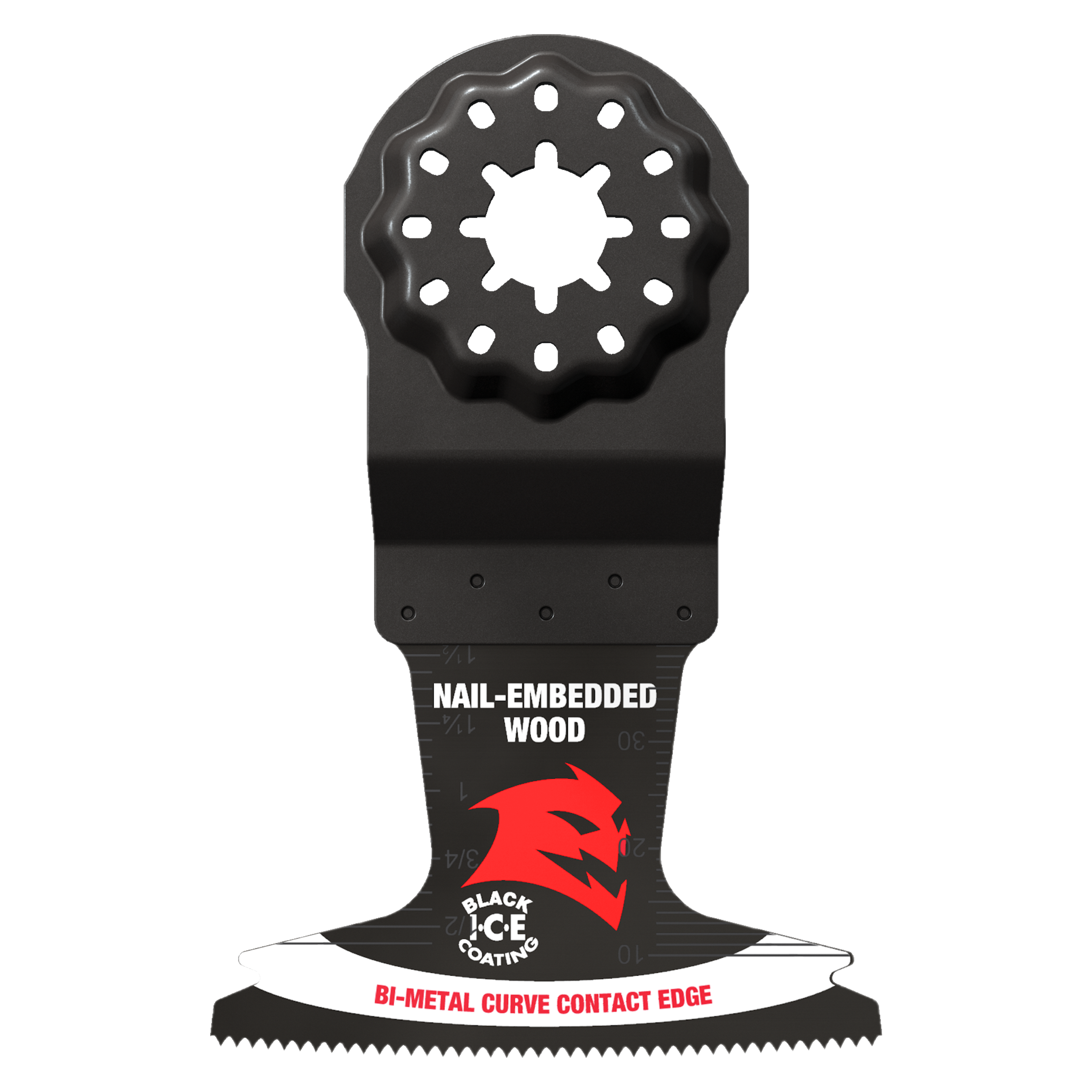 Diablo DOS250BW10 2-1/2 in. Starlock Bi-Metal Oscillating Blade for Nail-Embedded Wood - 10 Pack
