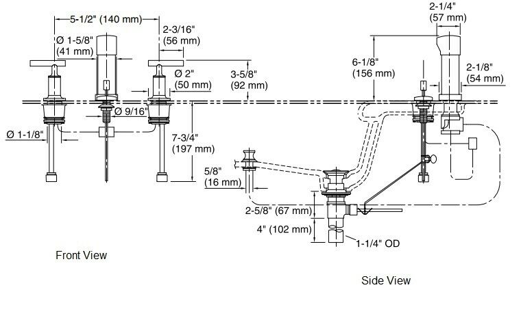 KOHLER 14431-4-BN Purist Collection Vertical Spray Bidet Faucet: Brushed Nickel