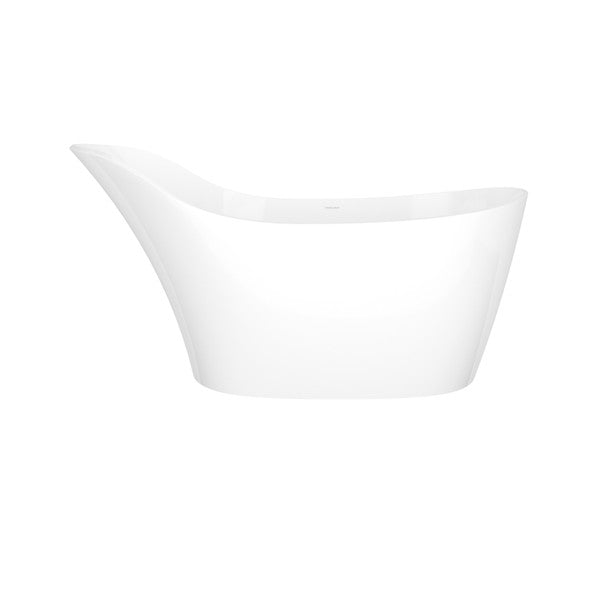 Victoria & Albert Amalfi 64" x 32" Freestanding Soaking Bathtub With Void in Standard White - AML-N-SW-OF