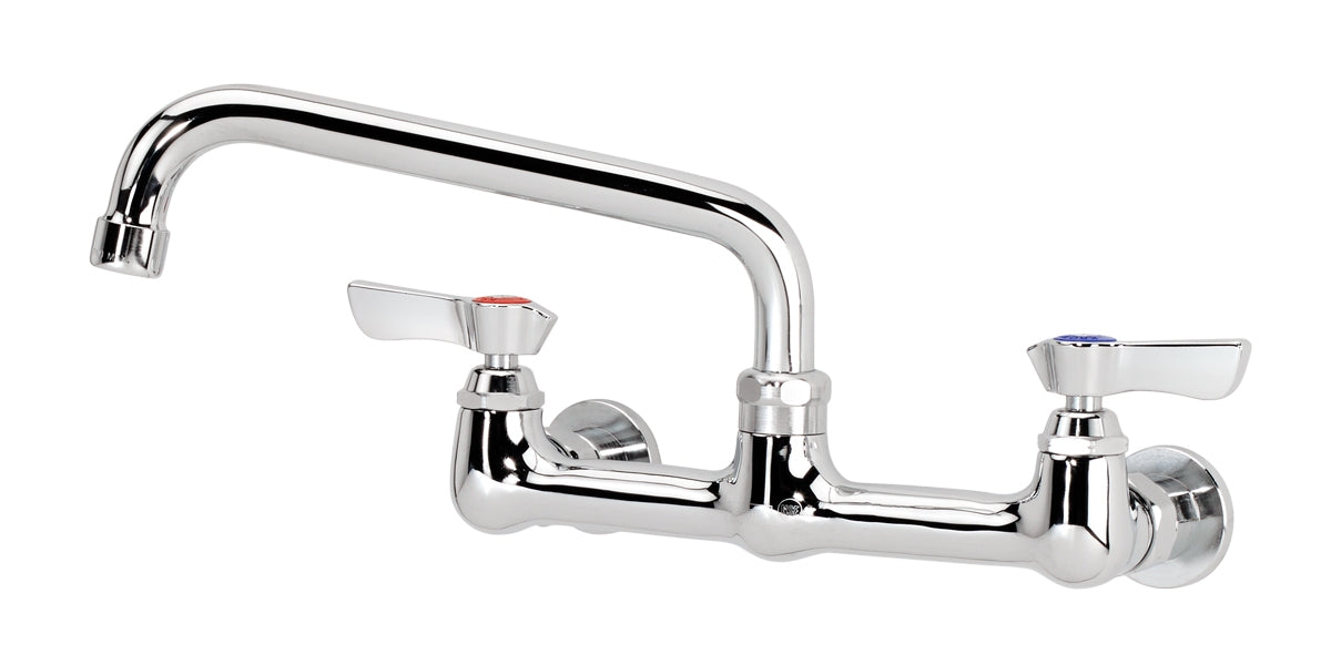 Krowne 12-808L Silver Series 8" Wall Mount Faucet with 8" Spout
