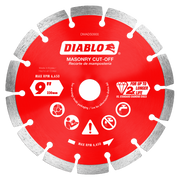 Diablo DMADS0900 9 in. Diamond Segmented Cut-Off Discs for Masonry