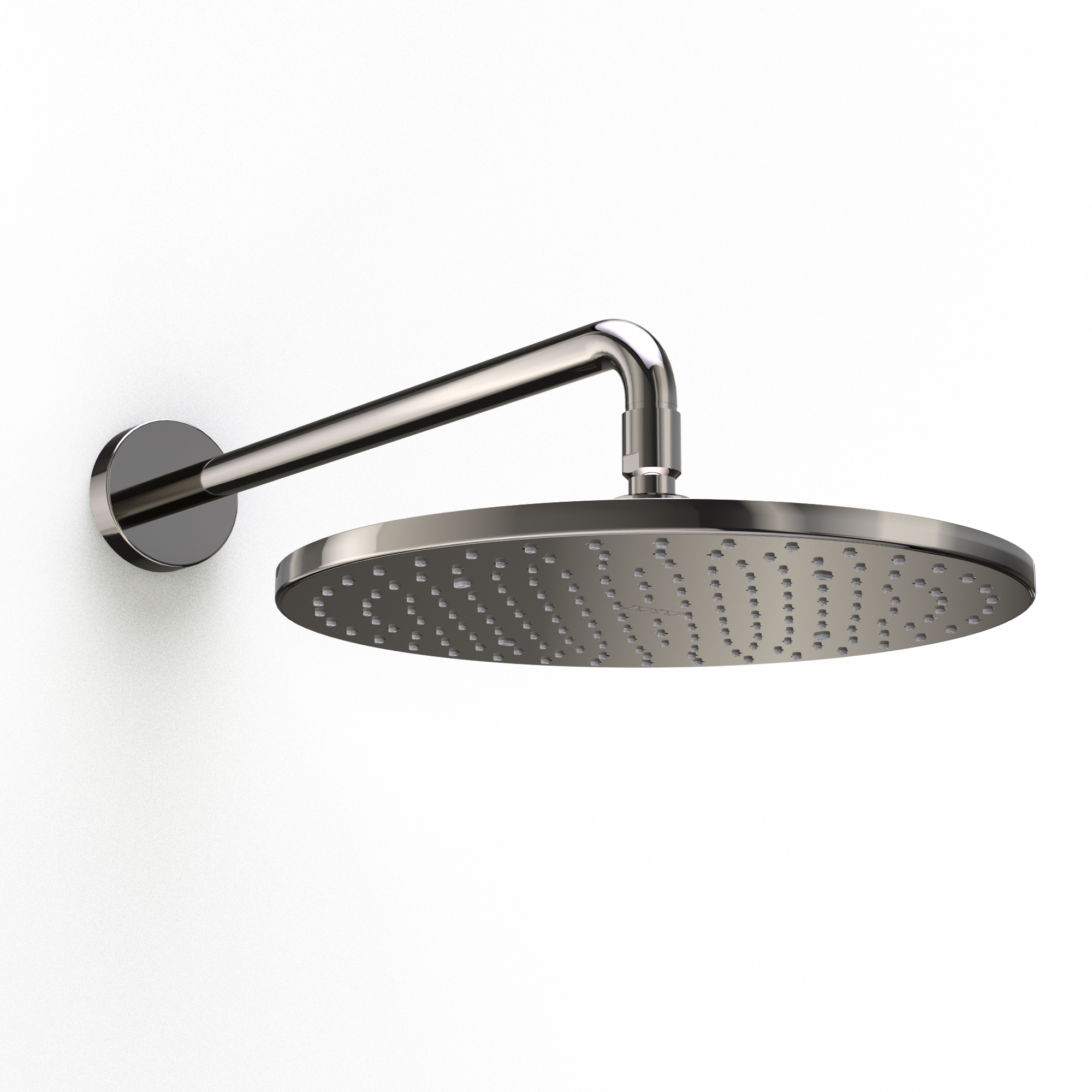 Toto G Series 2.5 GPM Single Spray 12 Inch Round Shower Head With Comfort Wave, Polished Nickel - TBW07003U1#PN