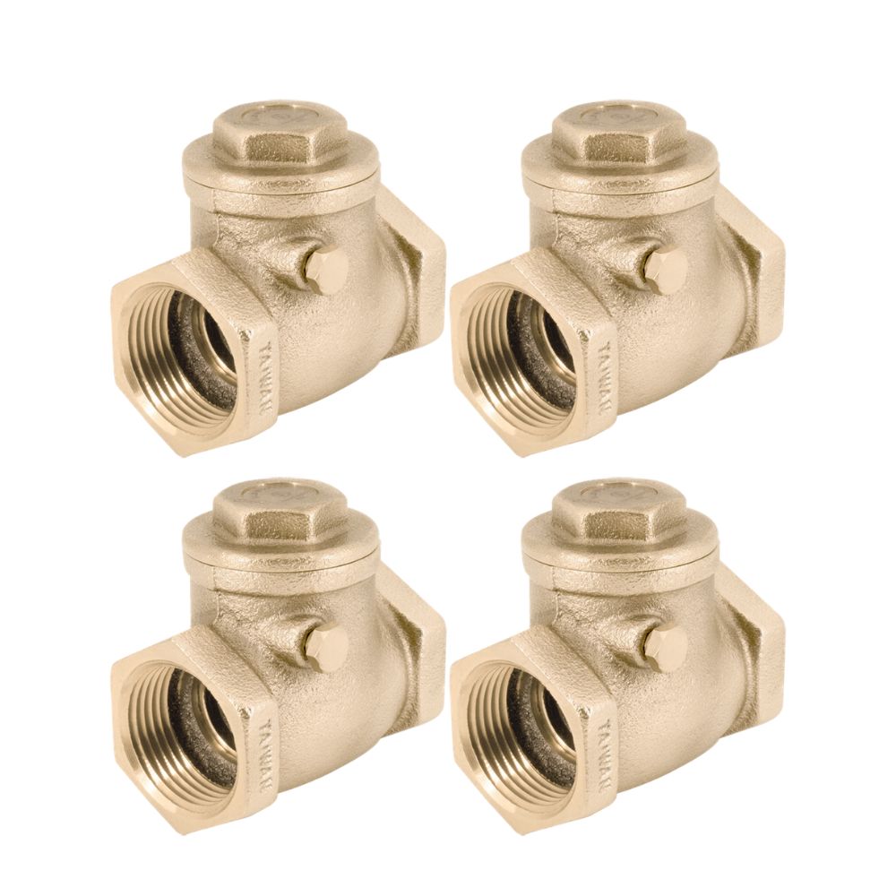 Legend Valve 105-106NL Swing Check Valve 1-1/4 Inch Brass