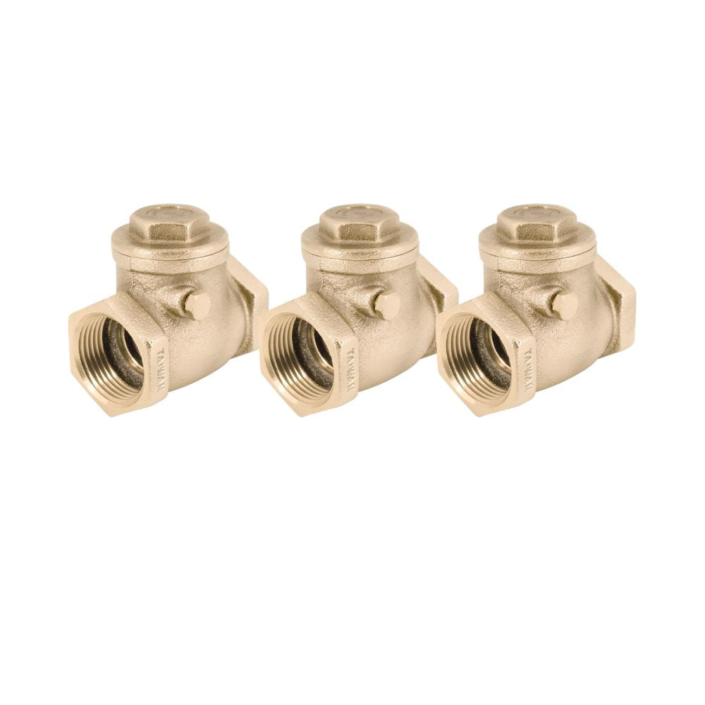 Legend Valve 105-105NL Swing Check Valve 1 Inch FNPT Brass - 1 Pack