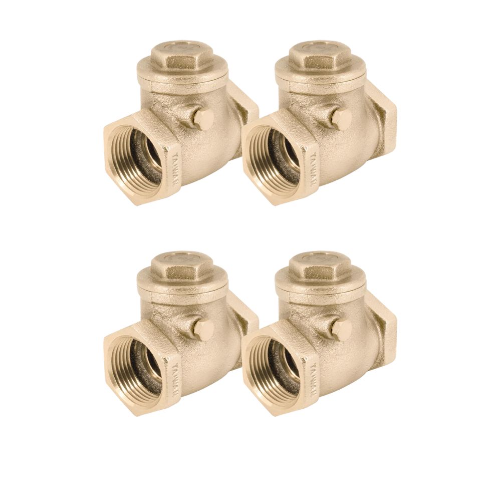 Legend Valve 105-105NL Swing Check Valve 1 Inch FNPT Brass - 1 Pack