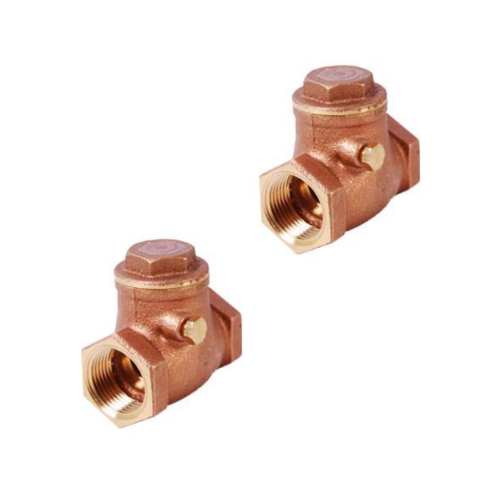 Legend Valve 105-104NL Swing Check Valve 3/4 Inch FNPT Brass - 1 Pack