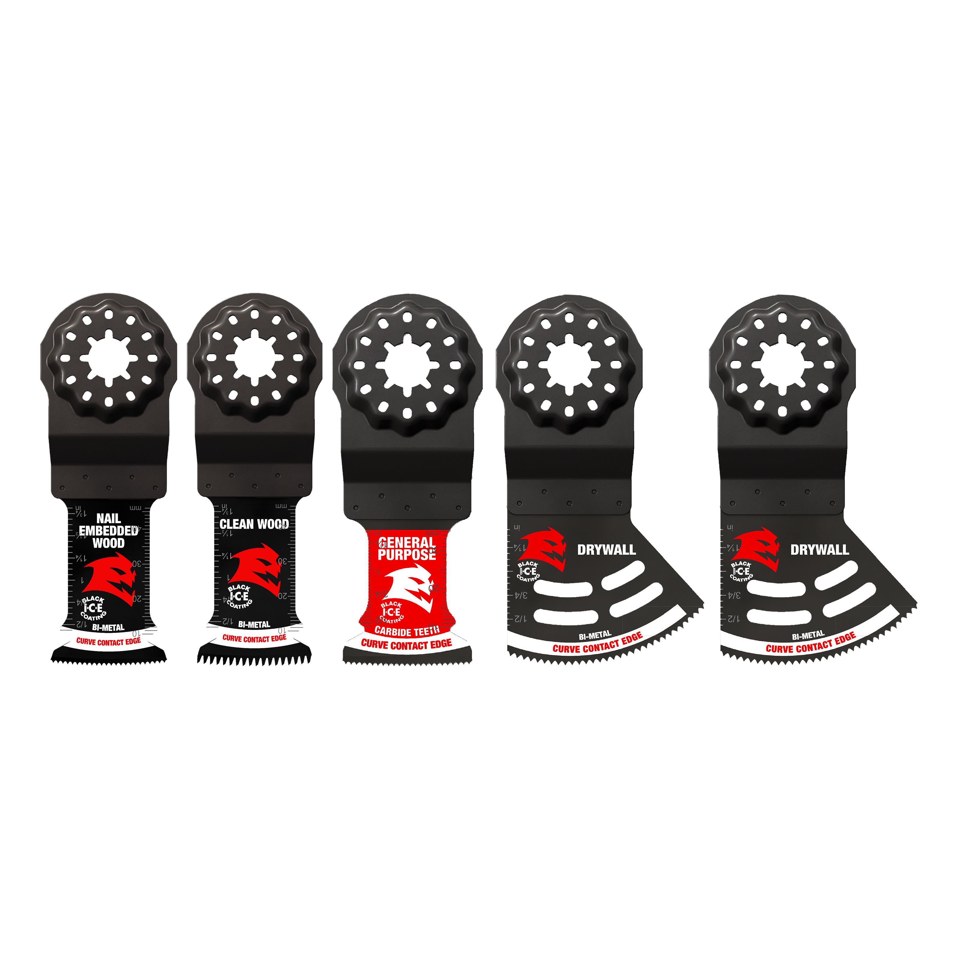 Diablo DOS5S 5 pc Starlock General Purpose Oscillating Blade Set (5-Piece) - 2 Pack