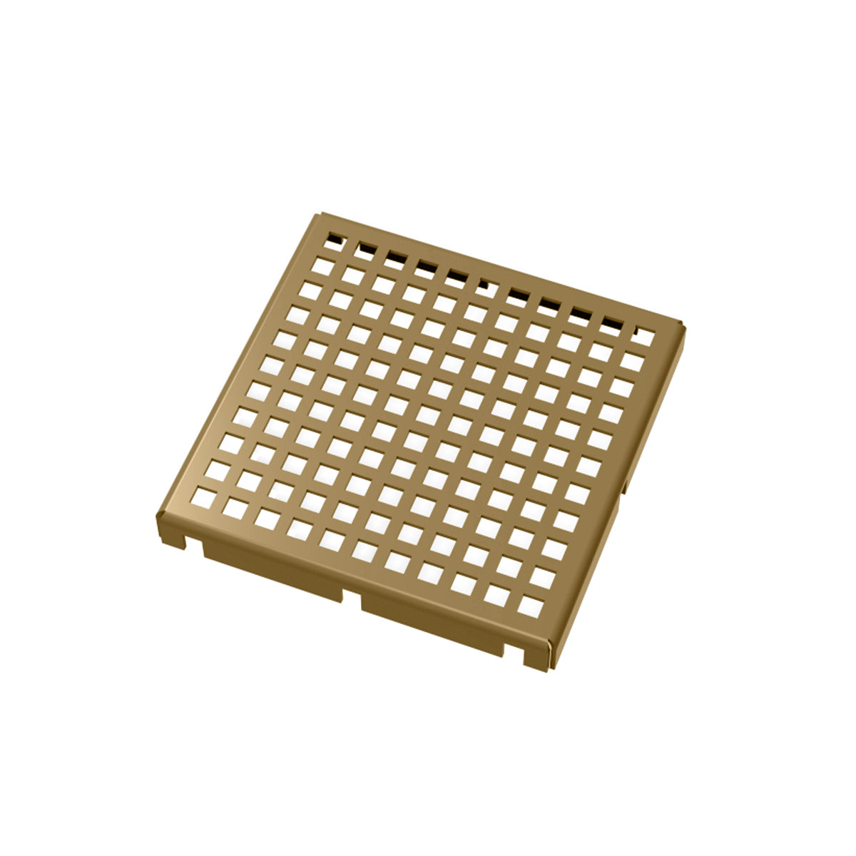 Infinity Drain 5" x 5" LQS 5-SB Center Drain Decorative Cover: Satin Bronze