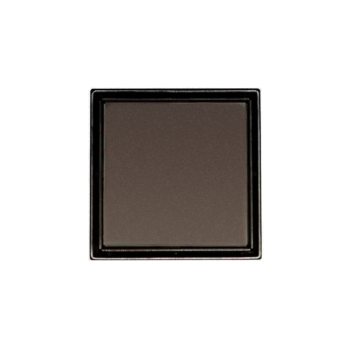 Infinity Drain 5" x 5" LTD5-2P ORB Center Drain Kit: Oil Rubbed Bronze