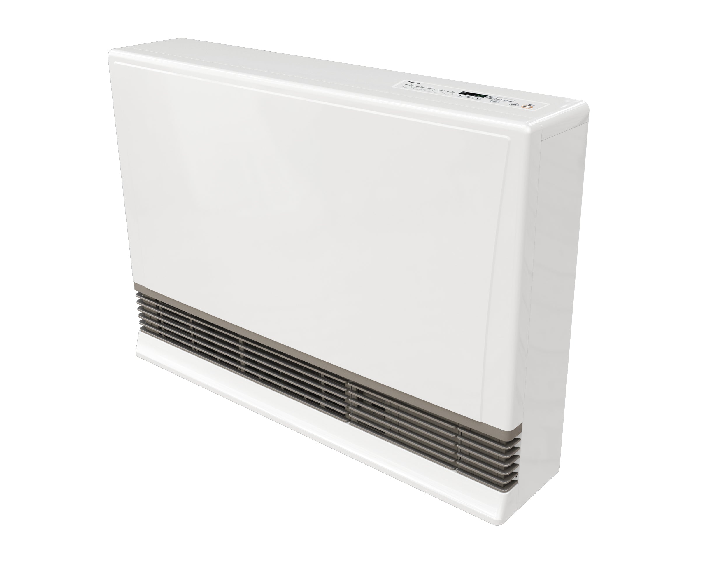 Rinnai EX DT Series 38,400 BTU Indoor Ductless Direct Vent Natural Gas Energy Saver Wall Furnace in Beige - EX38DTN