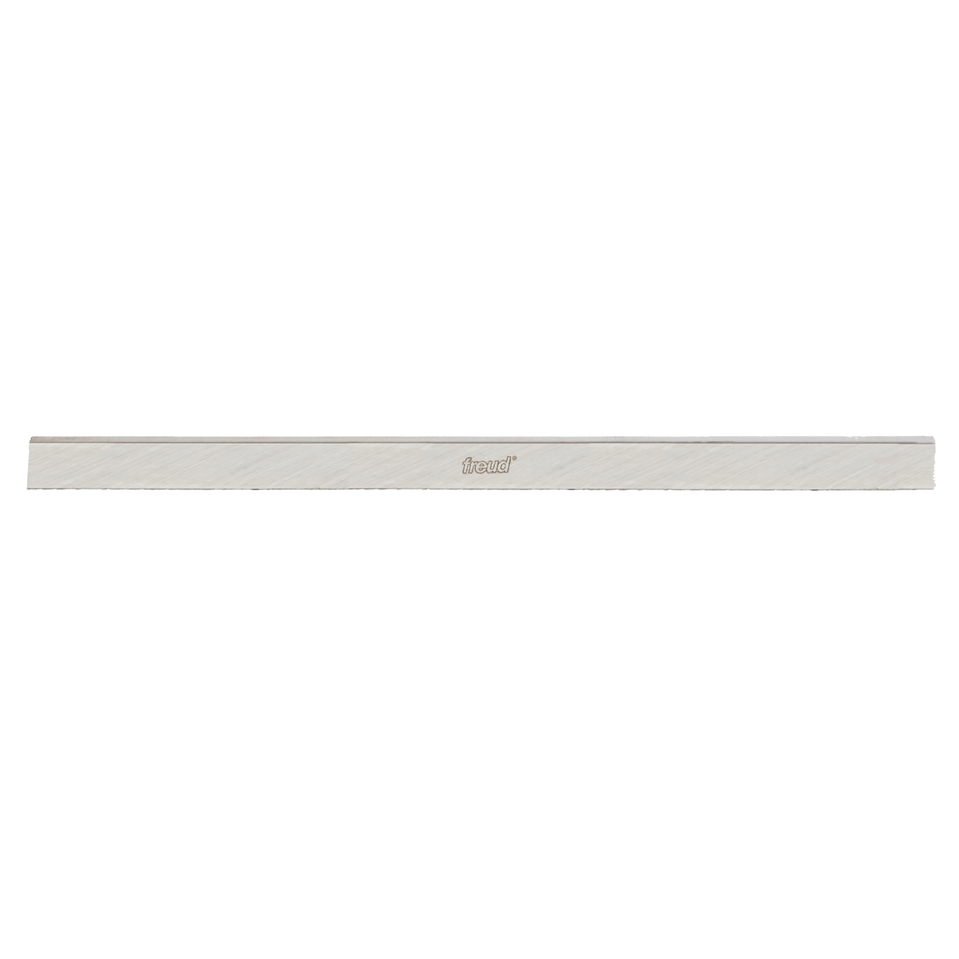 Freud C070 24-inch high speed steel planer and jointer knife with engraved brand logo on silver metallic blade.