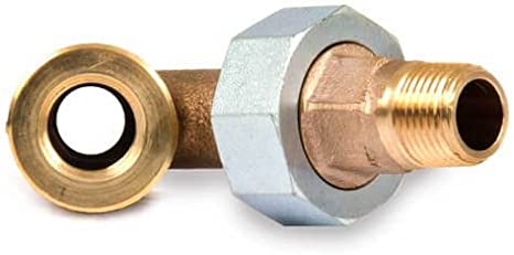 McDonnell & Miller SA159-24 lower quick hookup fitting with brass and copper connectors.