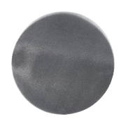 Gray circular sanding screen with fine mesh texture for abrasive finishing.