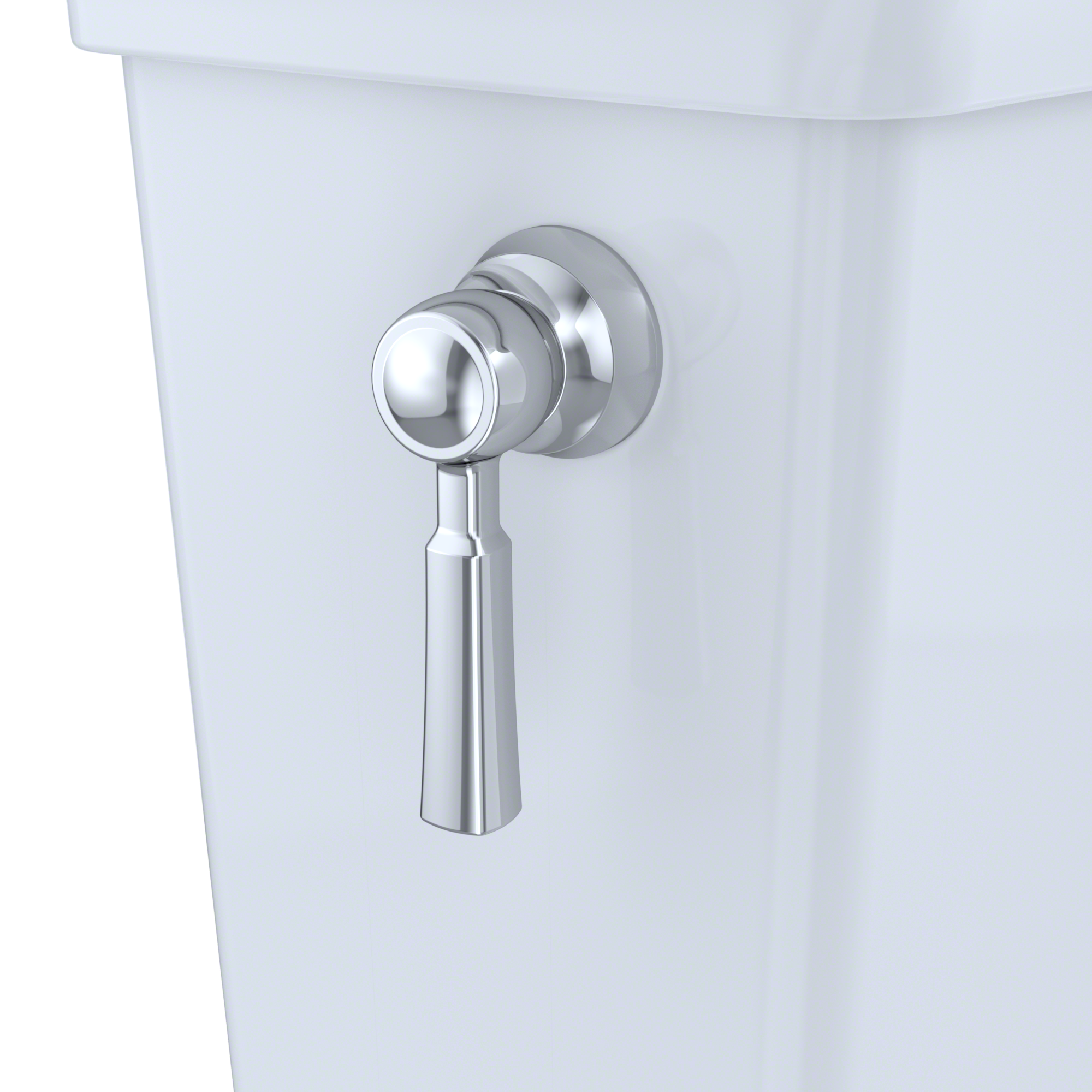 Toto THU458#CP Toilet Trip Lever In: Chrome (Replaces Toto THU231R#CP)