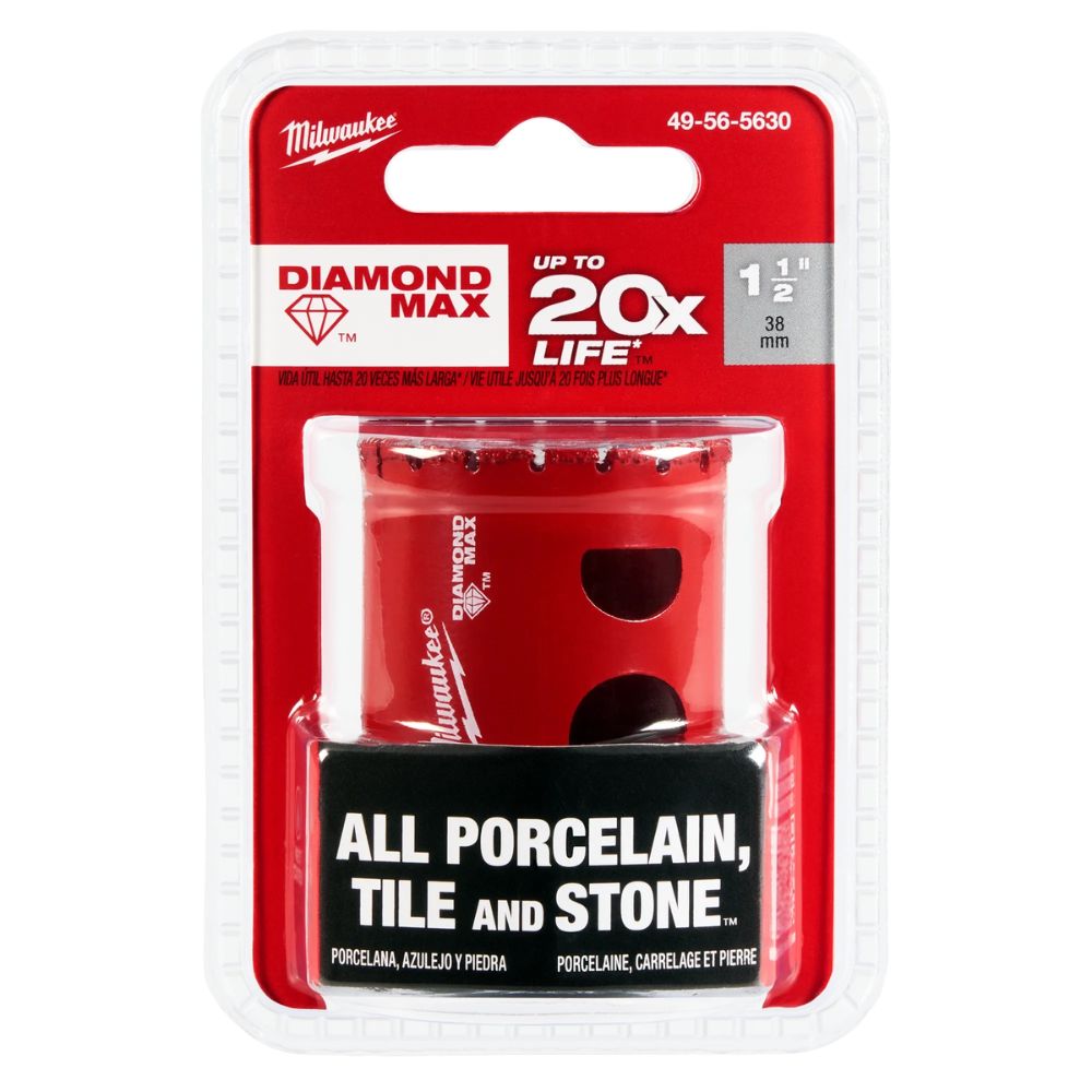 Milwaukee 49-56-5630 1-1/2" Diamond Plus Hole Saw