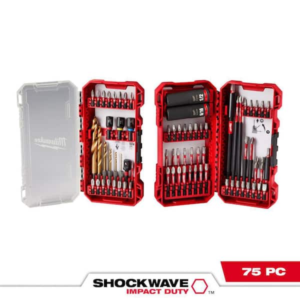 Milwaukee SHOCKWAVE Impact Duty 50 Piece Drill & Drive Bit Set - 48-32-4013