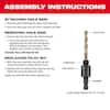 Milwaukee 49-56-6950 1/4 in. Small Thread Arbor