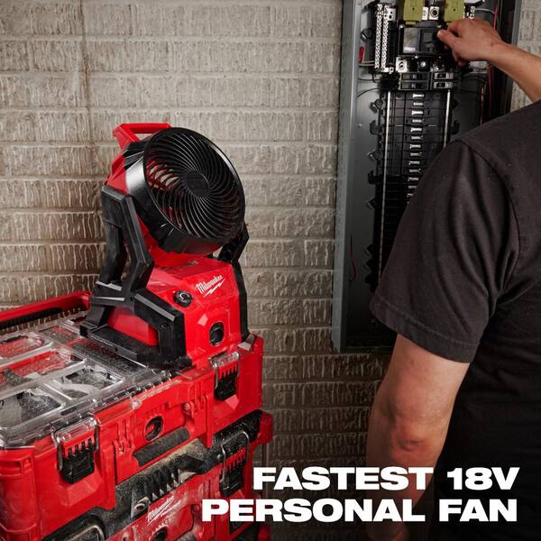 Milwaukee M18 Brushless PACKOUT Fan - 0818-20