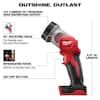 Milwaukee 2695-24 M18 18V Cordless Power Tool Combo Kit with Hammer Drill, Impact Driver, Reciprocating Saw, and Work Light (2 Batteries, Charger, and Tool Case Included)