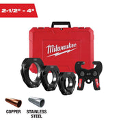 Milwaukee 2-1/2 to 4 inch CTS-V Pivoting Press Ring Kit for M18 FORCE LOGIC Press Tool - 49-16-2690X