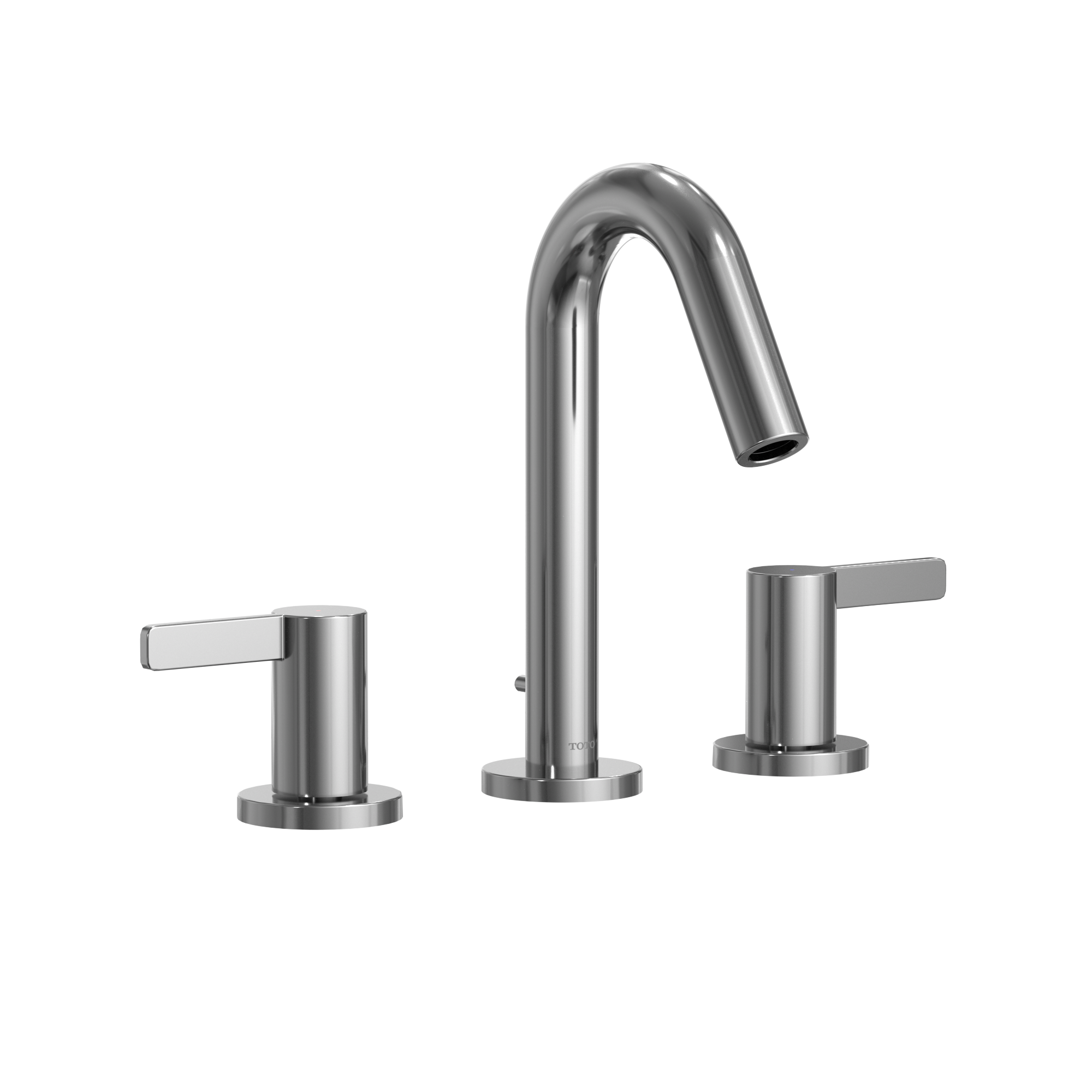 Toto GF Series 1.2 GPM Two Lever Handle Widespread Bathroom Sink Faucet, Polished Chrome