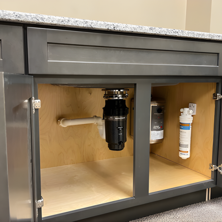 Mountain Plumbing Waste Disposer - Continuous Feed 3-Bolt Mount 3/4 HP in Black - STEALTH750