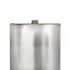 Stainless steel cylindrical condensation pan with mounting hardware for steam generators.