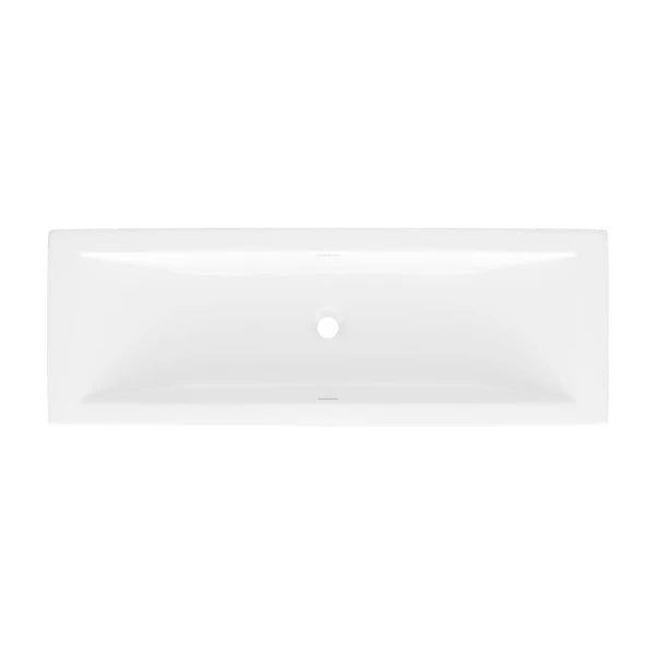 Victoria & Albert Rossendale Undermount or Drop-In Bathroom Sink - Standard White