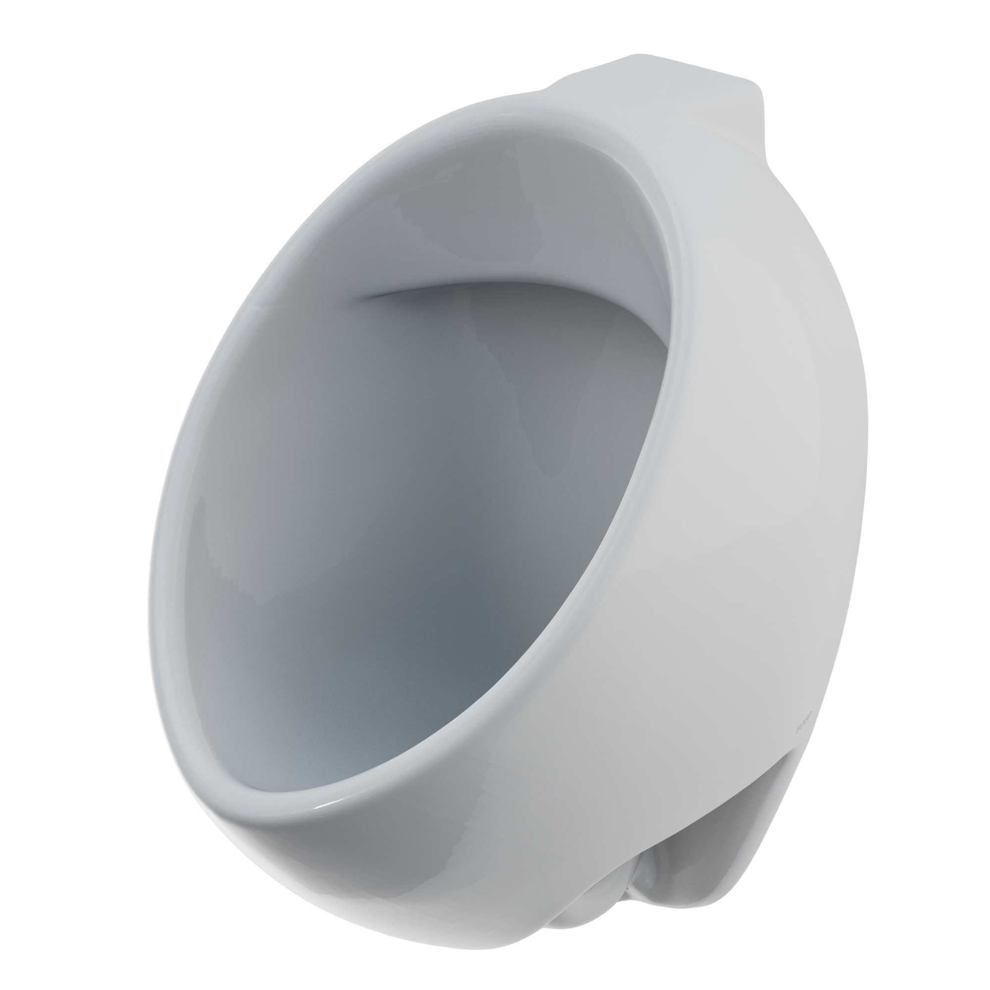 Toto Wall-Mount ADA Compliant 0.125 GPF Urinal With Back Spud Inlet And CeFiONtect Glaze, Cotton White