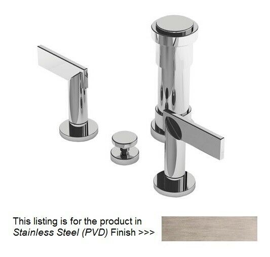Newport Brass 2489/20 Priya Collection Bidet Faucet in Stainless Steel Finish
