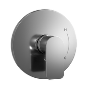 Toto Oberon Round 7 Inch Pressure Balance Valve Shower Trim, Polished Chrome - TS362P#CP