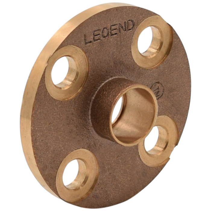 Legend Valve 310-261NL Companion Flange 3 Inch Sweat Cast Bronze