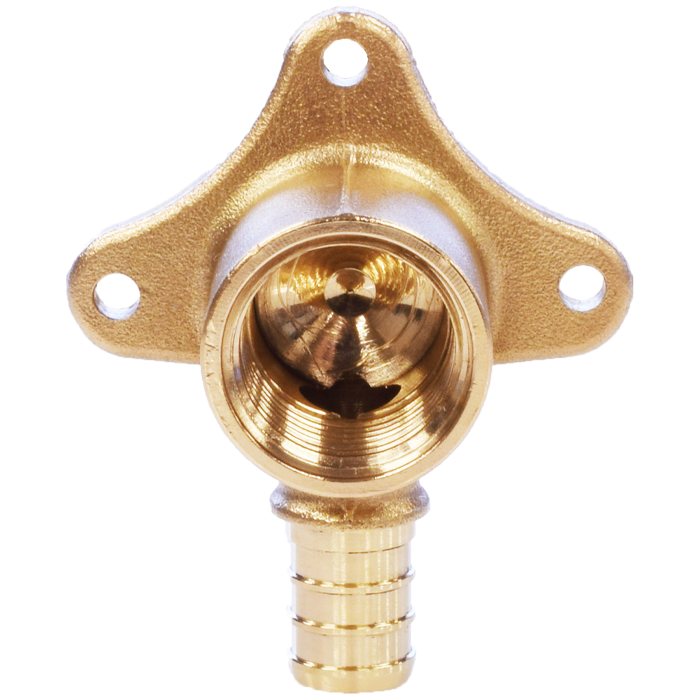 Legend Valve 3/4" PEX x 1/2" Female NPT Drop Ear Elbow Lead-Free DZR Brass in Brass - 302-220NL