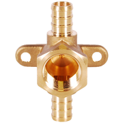 Legend Valve 1/2" PEX x 1/2" PEX x 1/2" Female NPT Drop Ear Elbow Lead-Free DZR Brass Fitting in Brass - 302-333NL