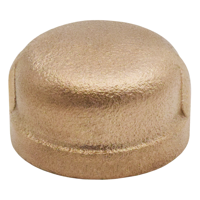 Legend Valve 1/4" Threaded No Lead Cap, FNPT in Cast Bronze - 310-121NL