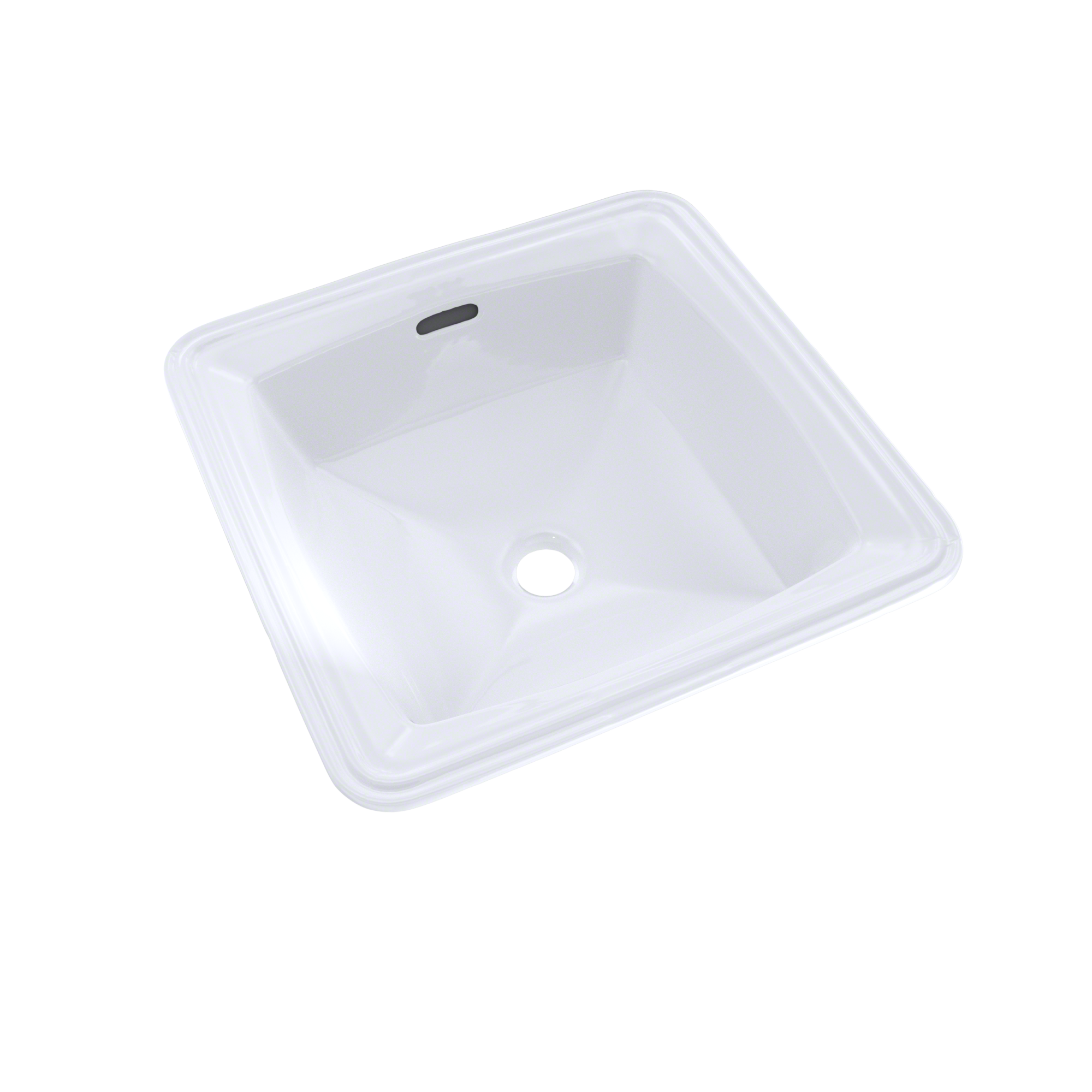 Toto Connelly Square Undermount Bathroom Sink With CeFiONtect, Cotton White