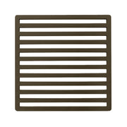 Infinity Drain 5" x 5" NS 5 ORB Center Drain Decorative Cover: Oil Rubbed Bronze