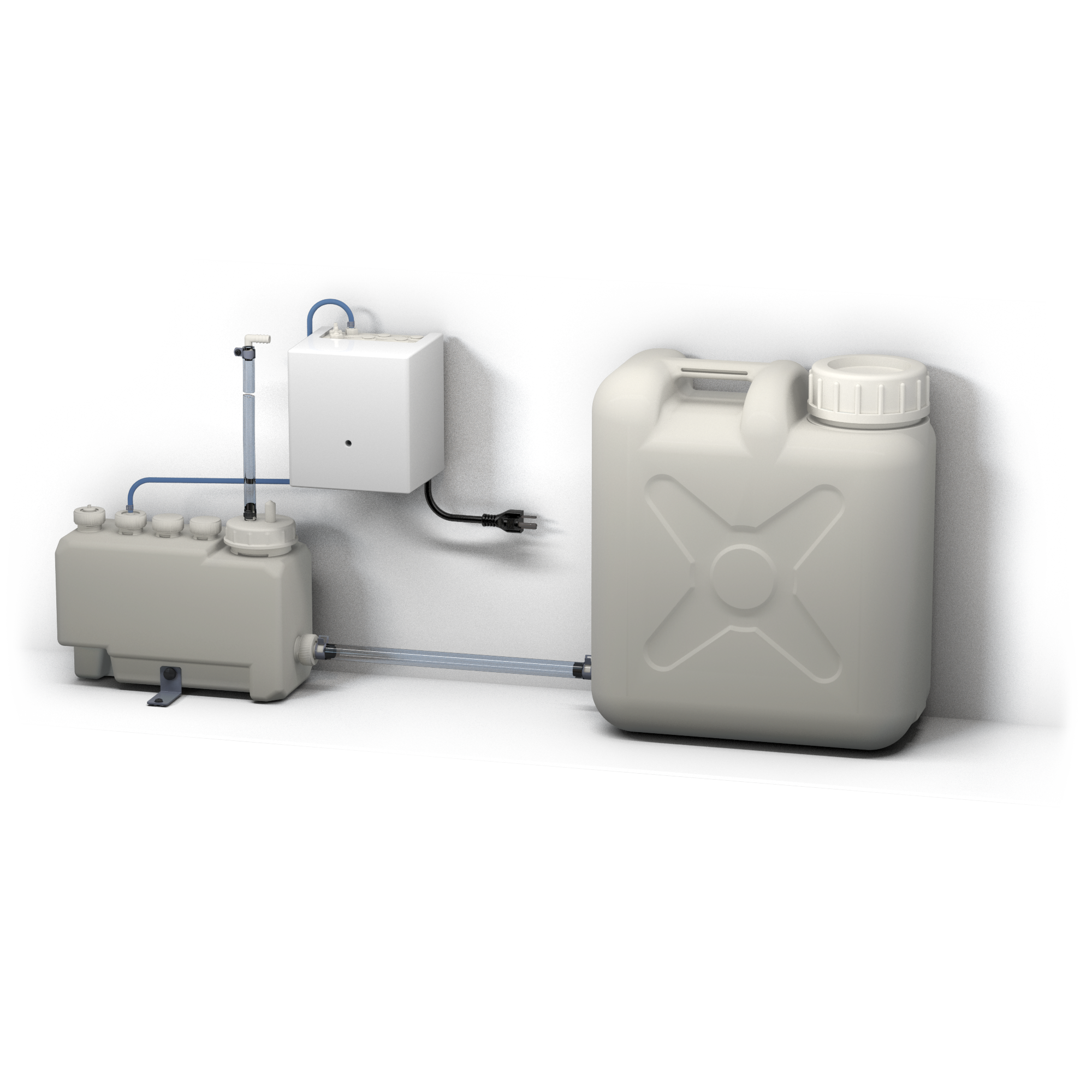 Toto Touchless Auto Foam Soap Dispenser Controller, 3 Liter Reservoir, and 20 Liter Subtank for 2 Spout Compatibility