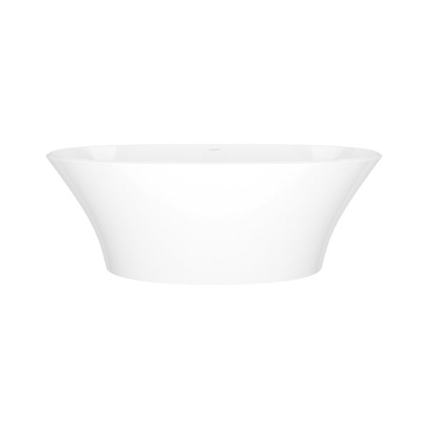 Victoria & Albert Ionian 67" x 32" Freestanding Soaking Bathtub With Void in Standard White - INN-N-SW-NO