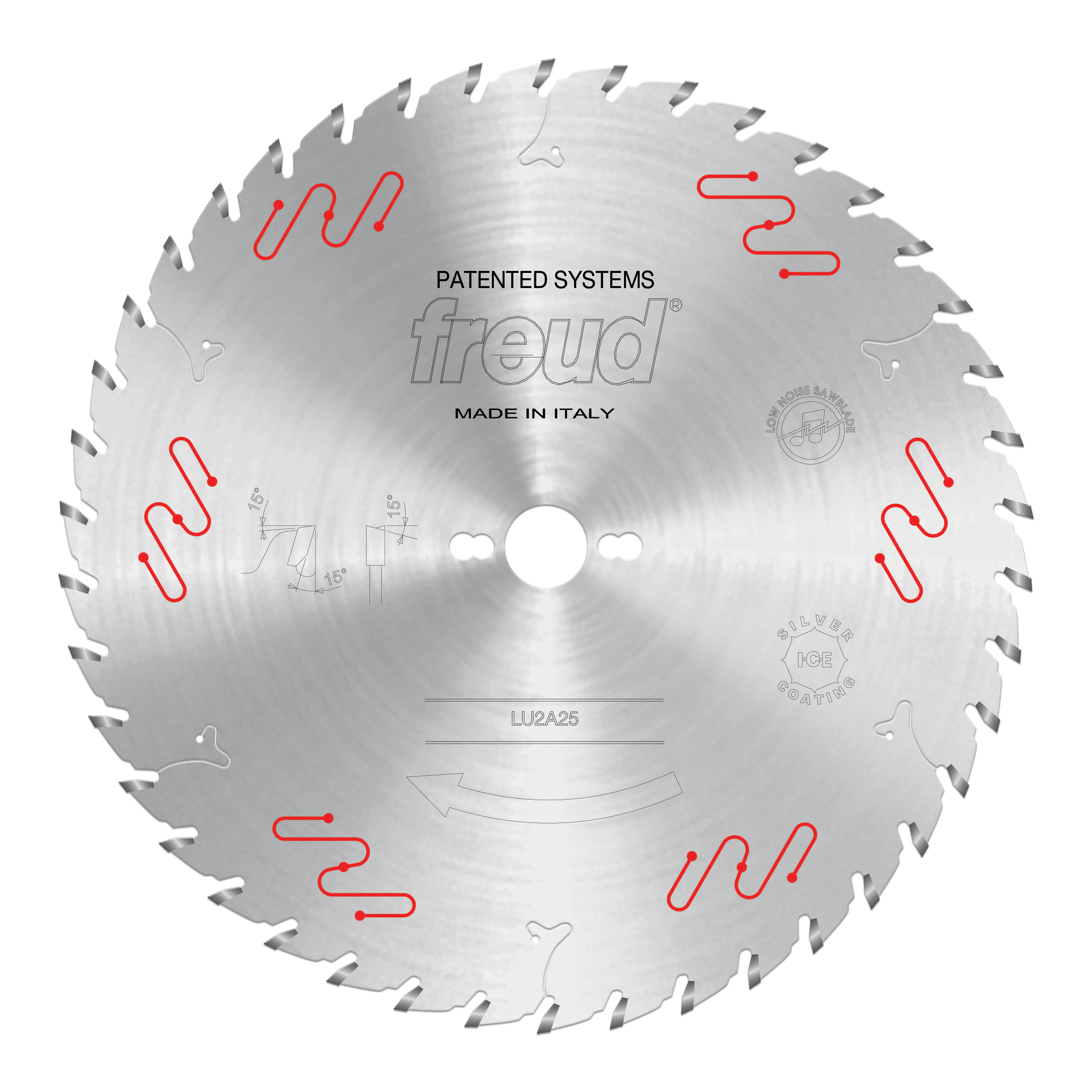 Freud LU2A25 350mm Carbide Tipped Blade for Ripping & Crosscutting