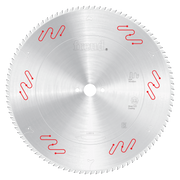 Freud 400mm circular saw blade with carbide-tipped teeth and silver coating for ripping and crosscutting.