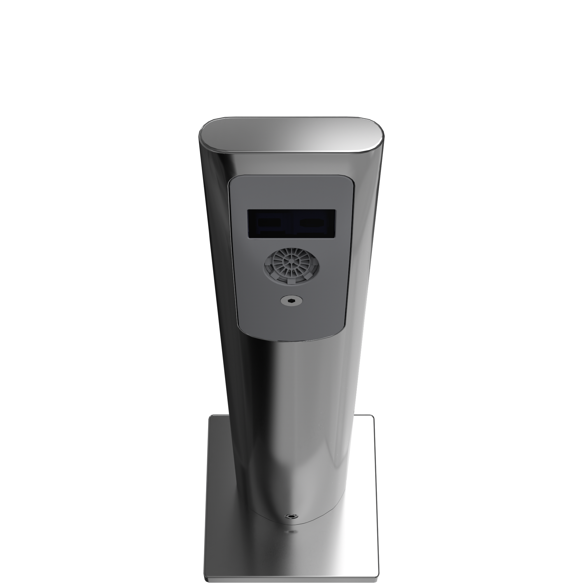 Toto Libella Wall Mounted ECOPOWER 10 Second On Demand Flow Touchless Bathroom Faucet 0.5 GPM with Mixing Valve in Polished Chrome