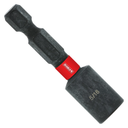 Black magnetic nut setter with red Diablo band and 5/16 marking on socket end.