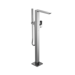 Toto GR Single-Handle Freestanding Tub Filler Faucet with Handshower, Polished Chrome - TBG02306U#CP