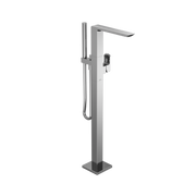 Toto GR Single-Handle Freestanding Tub Filler Faucet with Handshower, Polished Chrome - TBG02306U#CP