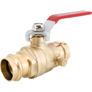 Legend Valve 101-213NL Ball Valve 1/2 Inch Press Forged Brass with Drain