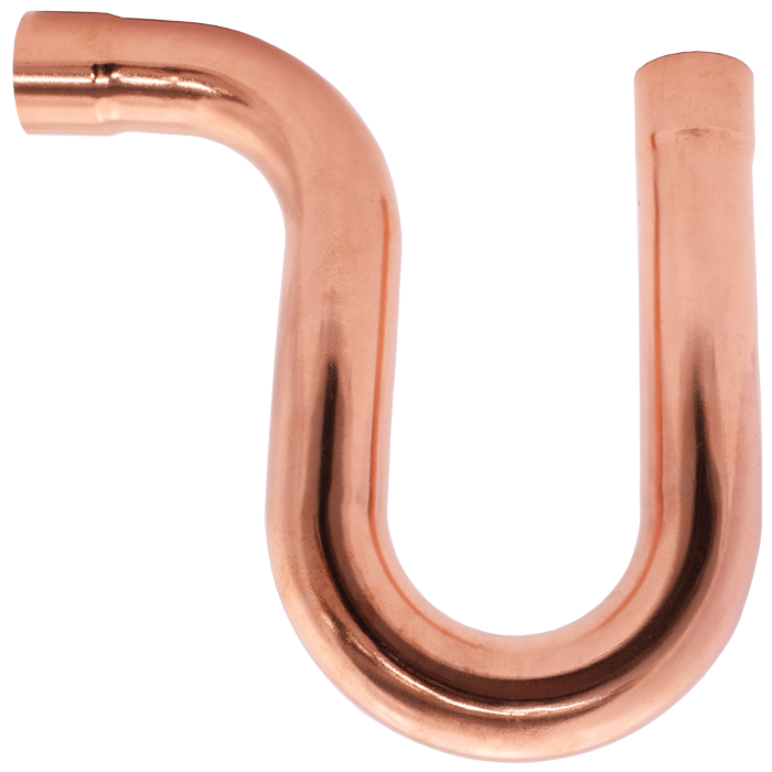 Legend Valve 3/4 CXC Suction Line P-Trap in Copper - 450-464