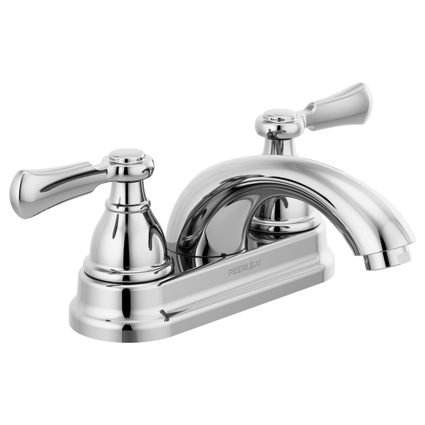 Peerless Faucets Elmhurst Two-Handle Centerset Bath Low Arc Faucet