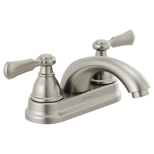 Peerless Faucets Elmhurst Two-Handle Centerset Bath Low Arc Faucet